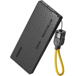 Nitecore NB10000 Gen4 (10000 mAh, 22.50 W, 39 Wh), Powerbank, Blau, Schwarz