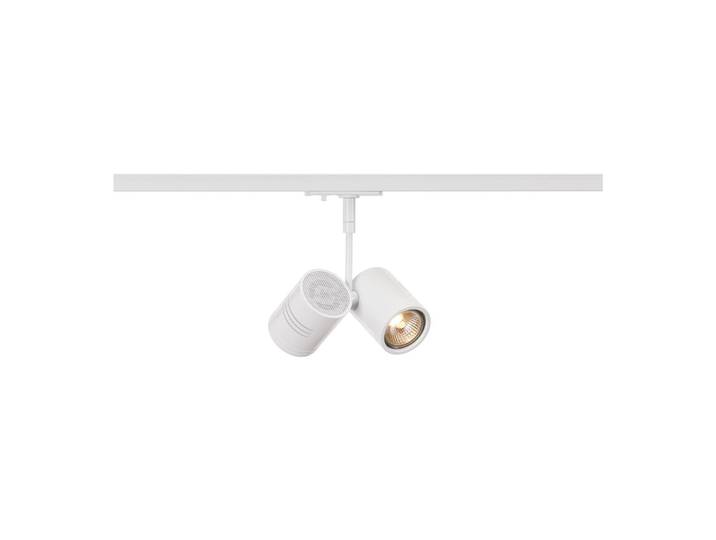 SLV Bima II Strahler für HV-Schiene, mattweiß BIMA, dimmbar, weiß / opal, für Wohn- / Esszimmer, Aluminium, Stromschienenleuchte