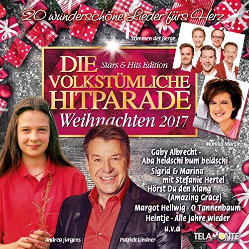 Various - Die Volkstümliche Hitparade-Weihnachten 2017 - Preis vom 17.10.2026 19:25:27 h