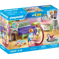 PLAYMOBIL 71609 - my Life - Schlafzimmer mit Babyspielecke