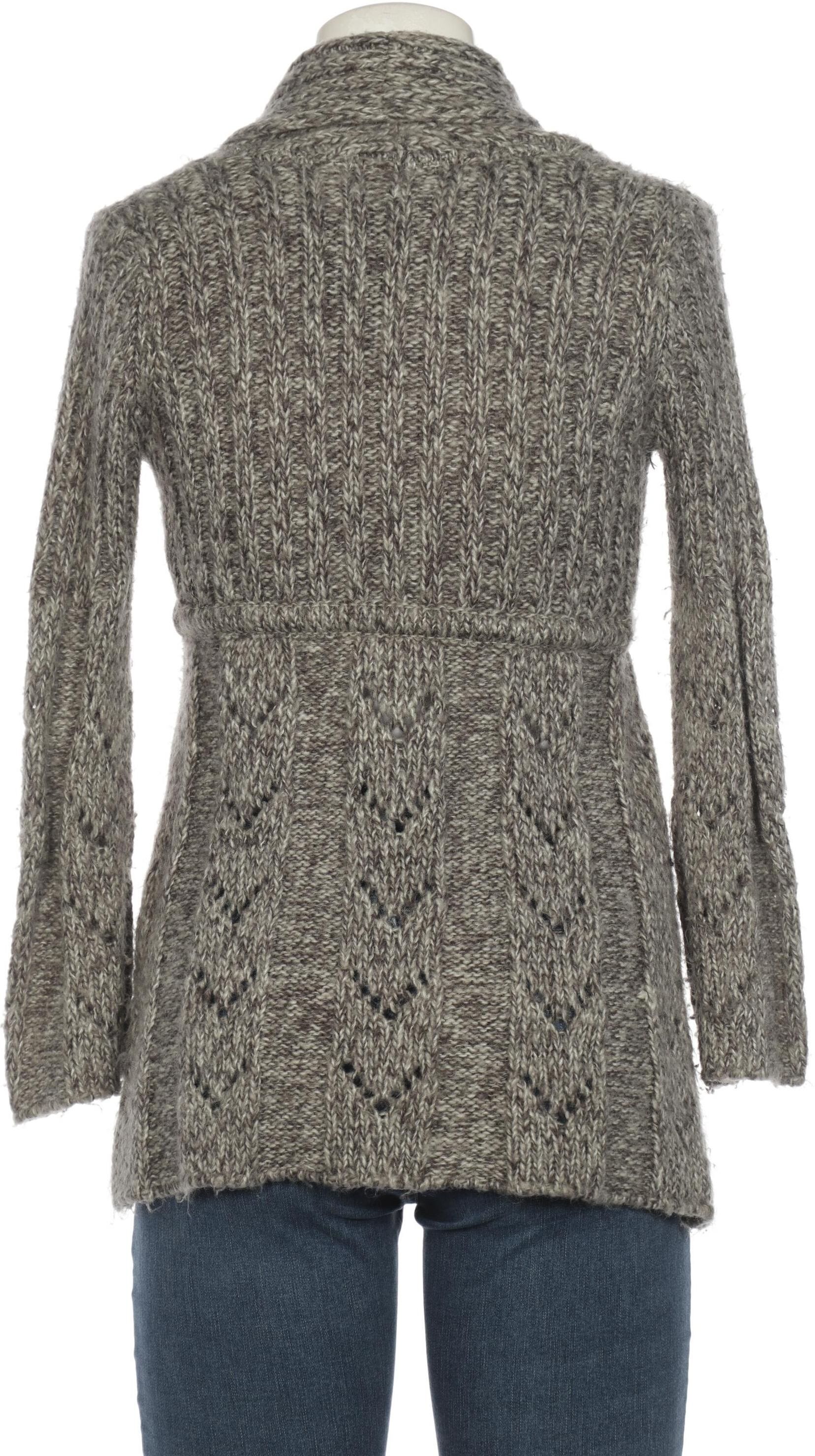 Mother Damen Strickjacke, Grau, Gr. S, Synthetik - Second Hand