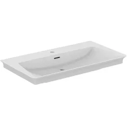 Ideal StandardLa Dolce Vita  Möbel-Waschtisch E262901 86x47x14,5cm, 1 Hahnloch, mit Überlauf, weiß