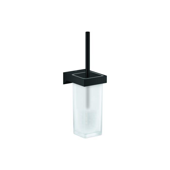 Grohe Selection Cube WC-Bürstengarnitur 408572430 verdeckte Befestigung, Wandmontage, matt balck
