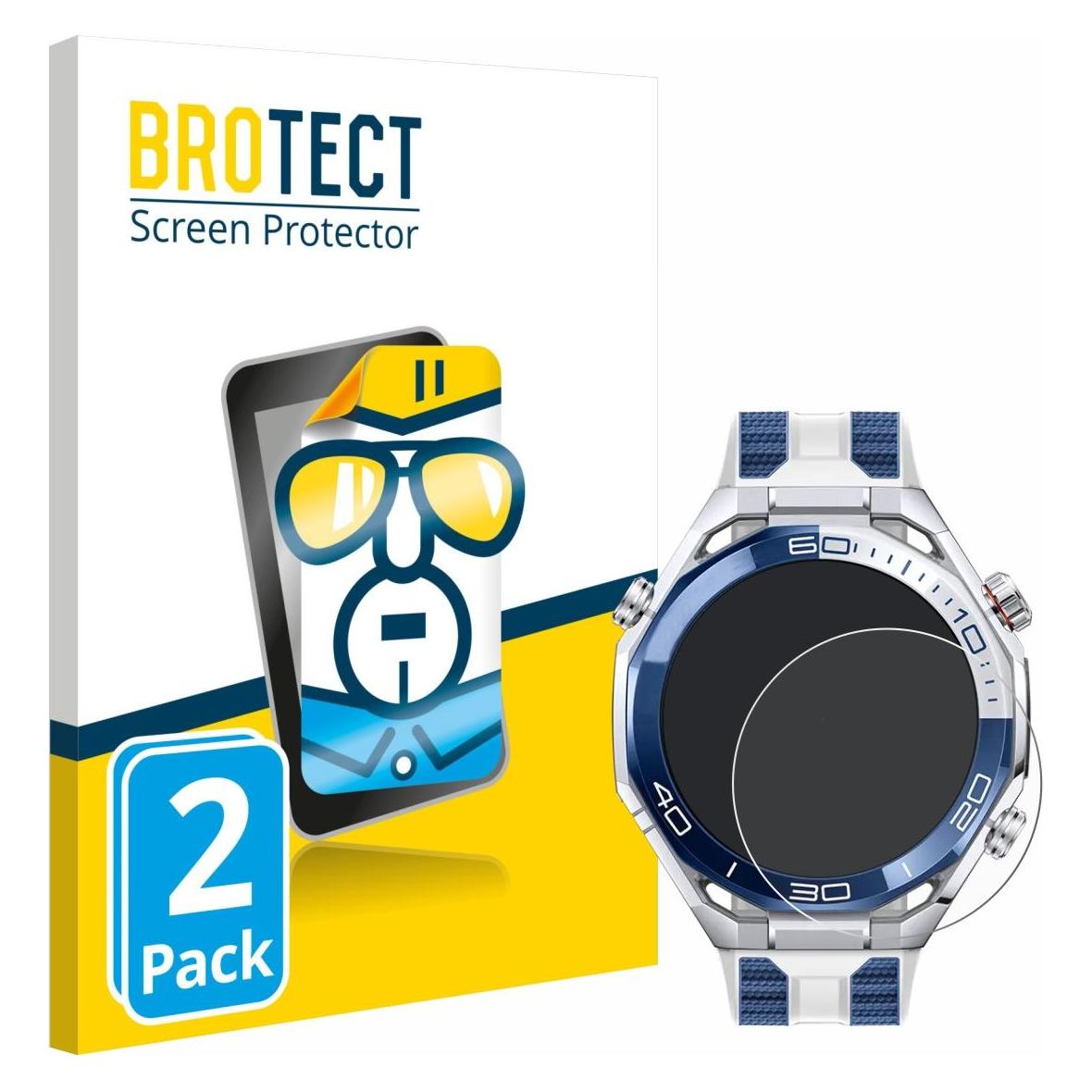 Brotect Schutzfolie für Huawei Watch Ultimate 2 Blue Displayschutz Displayschutzfolie Folie Klar (1860755)