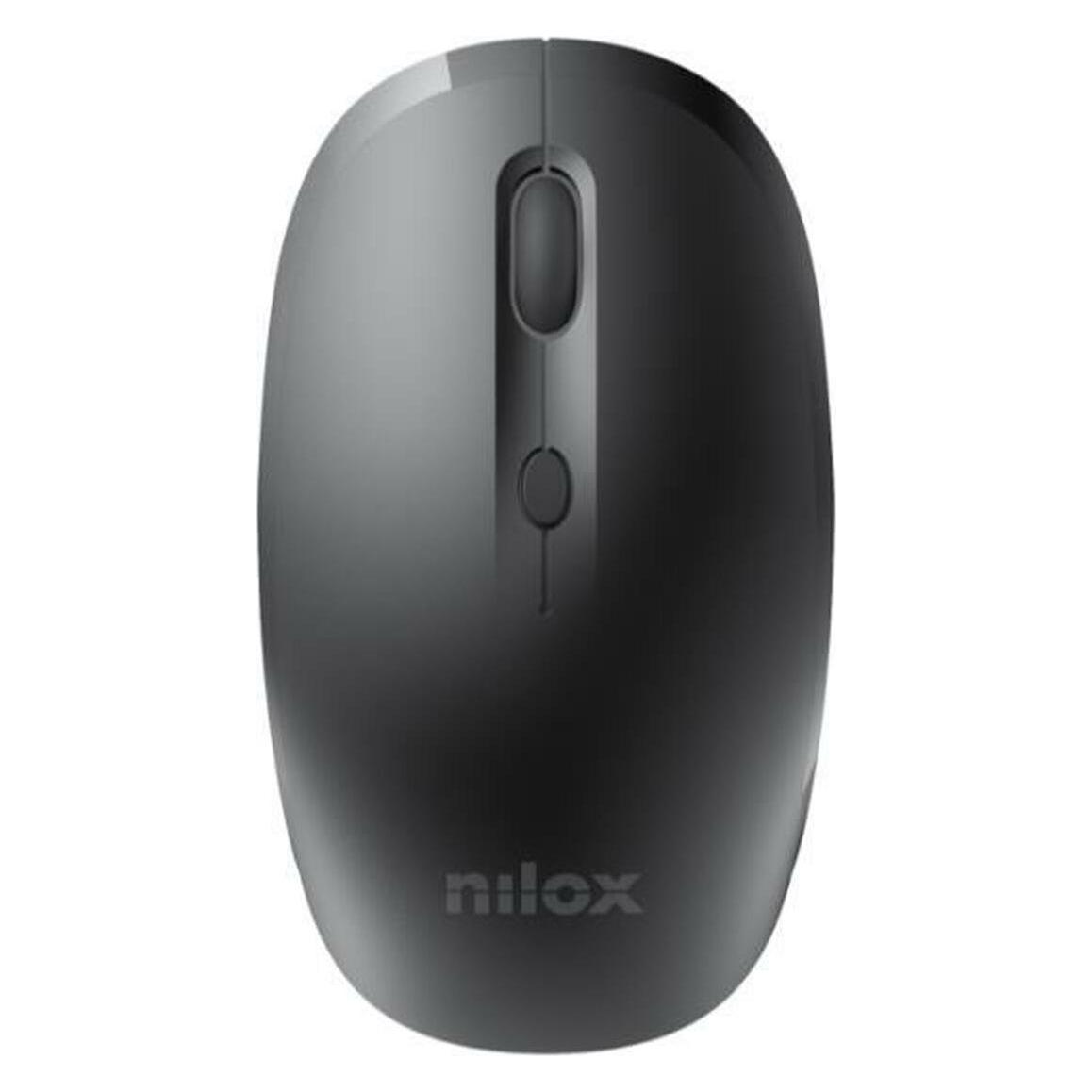 Nilox Mouse NXMOWI4002 Black (Kabellos) (NXMOWI4002)
