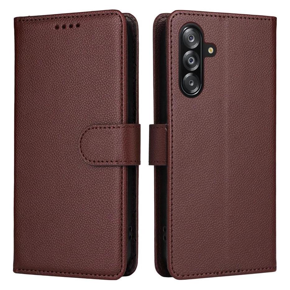 Cover-Discount Galaxy A17 / A16 / A26 - Lederoptik-Hülle mit strukturierter Oberfläche (Samsung Galaxy A17, Samsung Galaxy A18, Samsung Galaxy A26) (62857243)