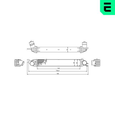 ERA Ladeluftkühler 672149 für MINI