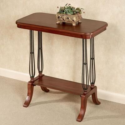 Touch of Class Salma Console Table Classic Cherry , Classic Cherry