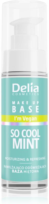 Delia Cosmetics So Cool Mint moisturising makeup primer 30 ml