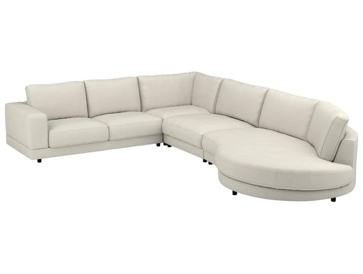 Ecksofa Jupiter UrbanDesign / Farbe: White / Bezugsmaterial: Stoff