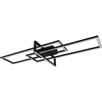 OTTO HOME LED Deckenleuchte "Aeliana", schwarz, 1, H: 11,5cm, 1 Stk., Leuchten, Deckenlampe mit Switch Dimmer, LED Deckenleuchte