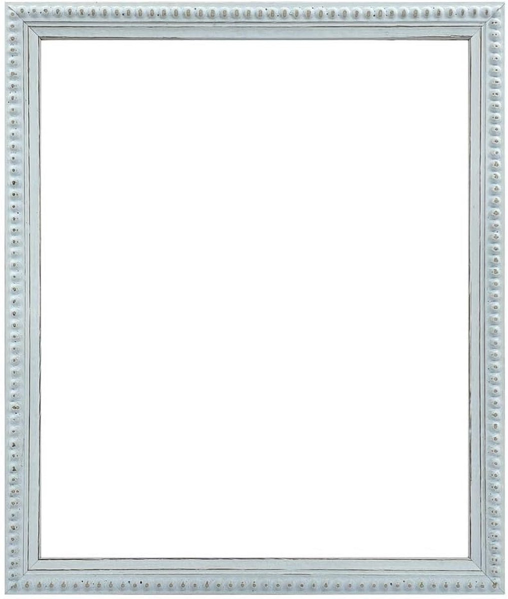 Houten Fotolijst A3 Lichtblauw Koord Design
