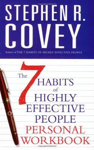 Covey, Stephen R. - The 7 Habits of Highly Effective People Personal Workbook (Covey) - Preis vom 09.10.2026 07:28:09 h