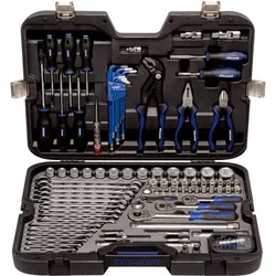 1/4" + 3/8" + 1/2" PROJAHN professional Universal Werkzeugkoffer 122-teilig