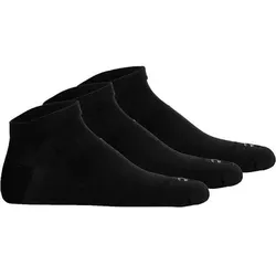 CAMEL ACTIVE camel active Herren Sneakersocken, 3er Pack - Basic Socken, Baumwolle, Größe 39-42 in Schwarz Schwarz