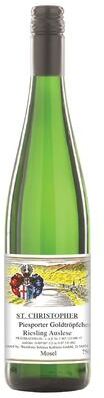 """Saint Christopher""" """Saint Christopher St. Christopher Piesporter Goldtropfchen Riesling Auslese 2025 White Wine - Germany"""