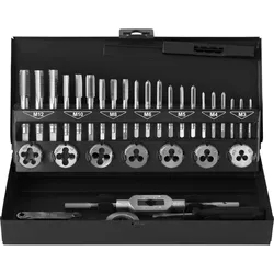 Toolcraft, Gewindeschneider + Gewindebohrer, Gewindeschneidsatz