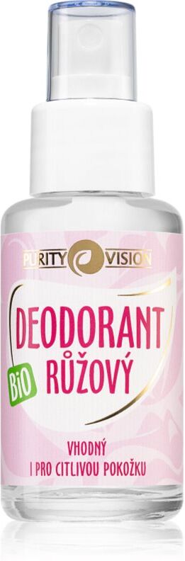 Purity Vision Rose déodorant en spray 50 ml