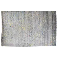 THEKO Deluxe Nepalteppich Dhingri Silk (OOAK) C2241B silber multi 170x240 cm