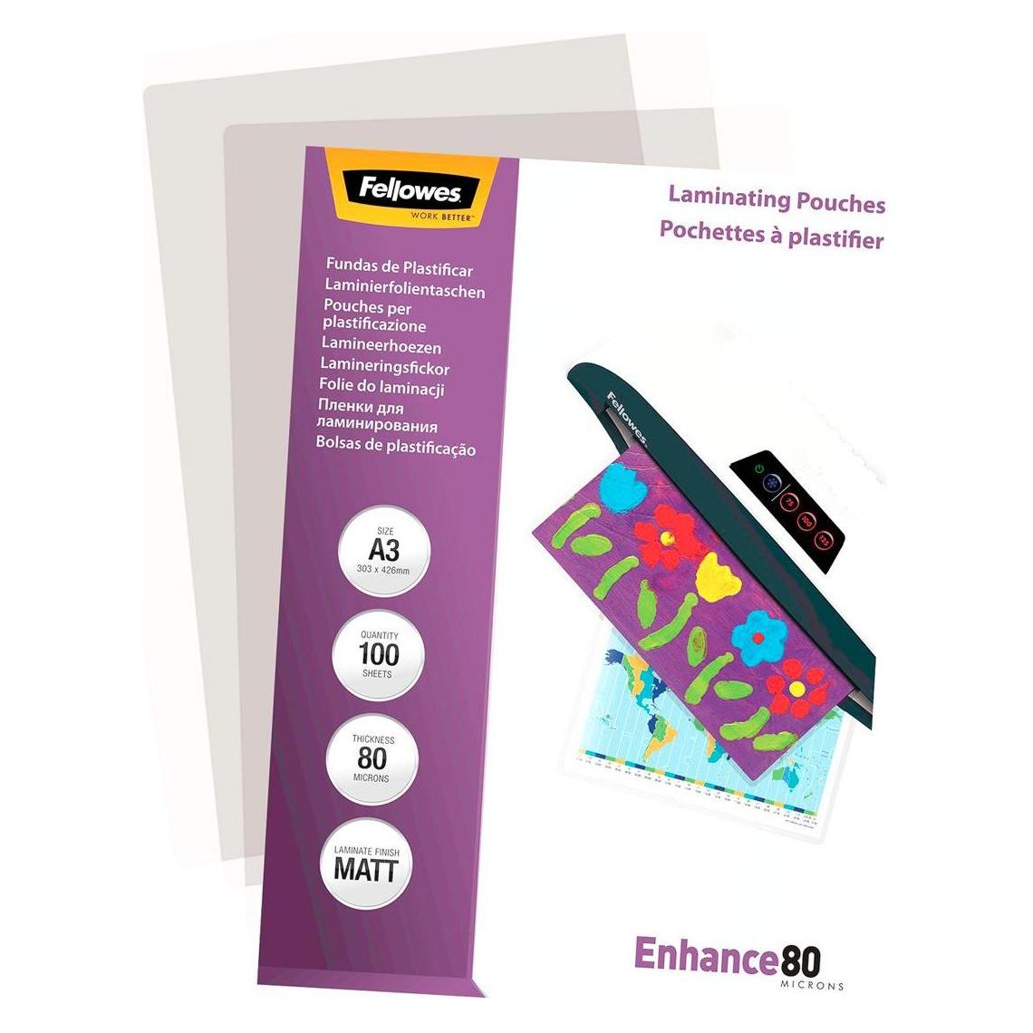 Fellowes Enhance 80 (A3, 100 Stk., 80 µm) (5452001)
