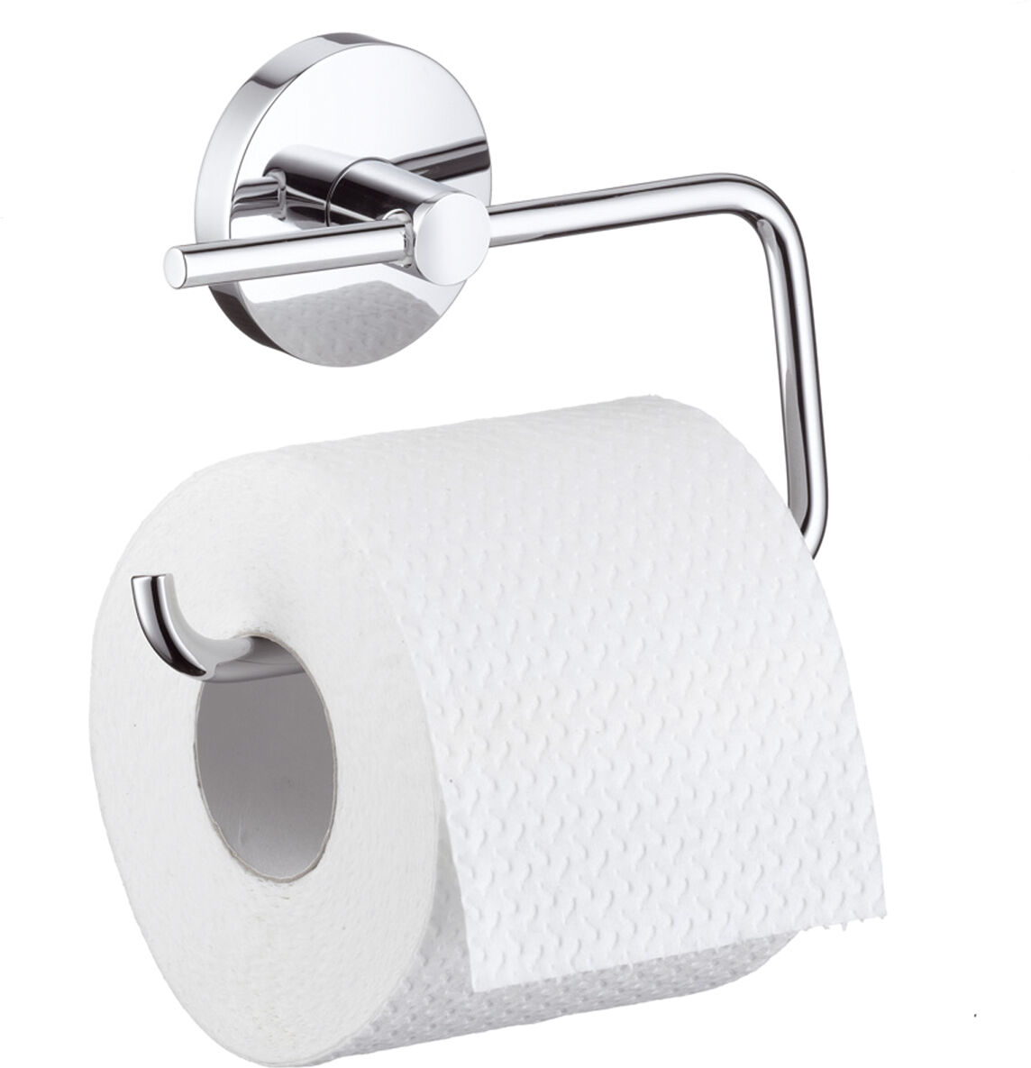 Hansgrohe porte-rouleau de papier Logis 40526000 chromé , laiton, sans couvercle