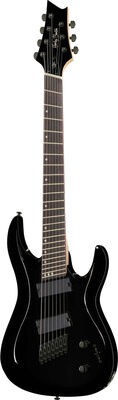 Harley Benton R-457BK MultiScale Schwarz Hochglanz