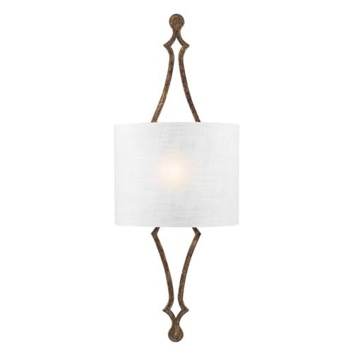 Feiss Tilling LED Wandlamp - Distressed Gold leaf