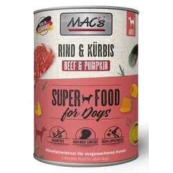 MAC ́s DOG Rind & Kürbis 6x800 g