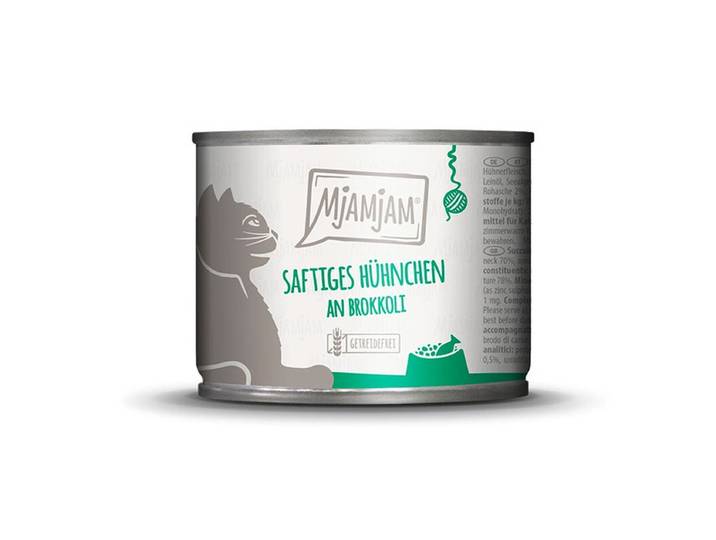 [Peut être servi frais pour l'été] MjAMJAM Nourriture humide pour chat au poulet 200 g