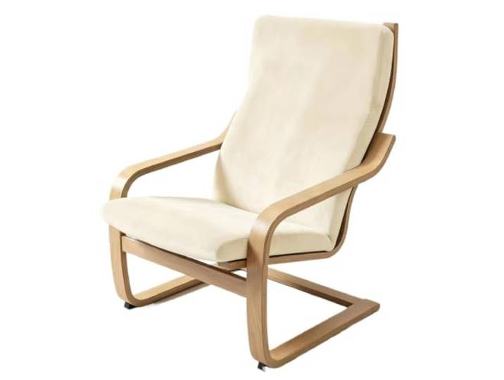 Ensemble housse de chaise à bascule et repose-pieds Poang Housses de coussin de canapé\, housses de fauteuil à bascule\, housses de fauteuil(Color 1\,1 set)