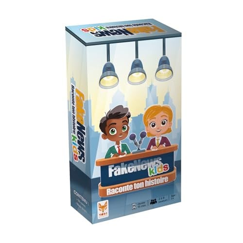 Topi Games Fake News Kids kaartspel, Engelse editie
