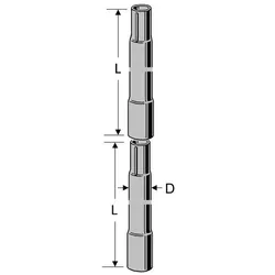 Kathrein Steckmast ZSA 46 2m