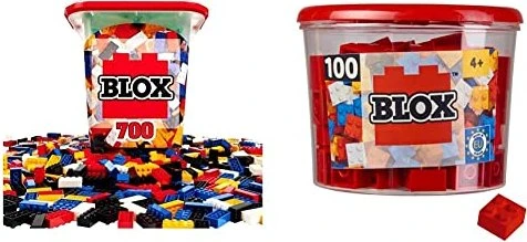 Simba-Dickie Blox Eimer 700 8er Steine
