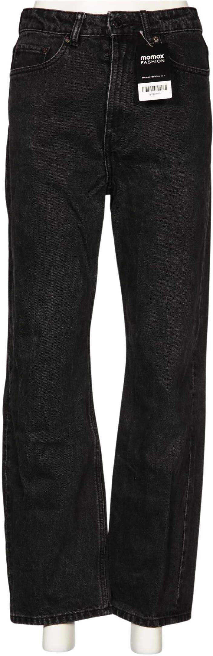 Weekday Damen Jeans, Schwarz, Gr. W27, Baumwolle - Second Hand