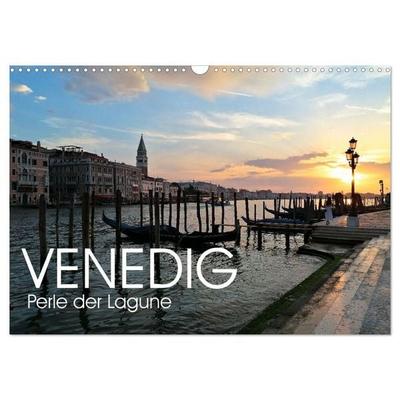 Venedig - Perle der Lagune (Wandkalender 2027 DIN A3 quer), CALVENDO Monatskalender