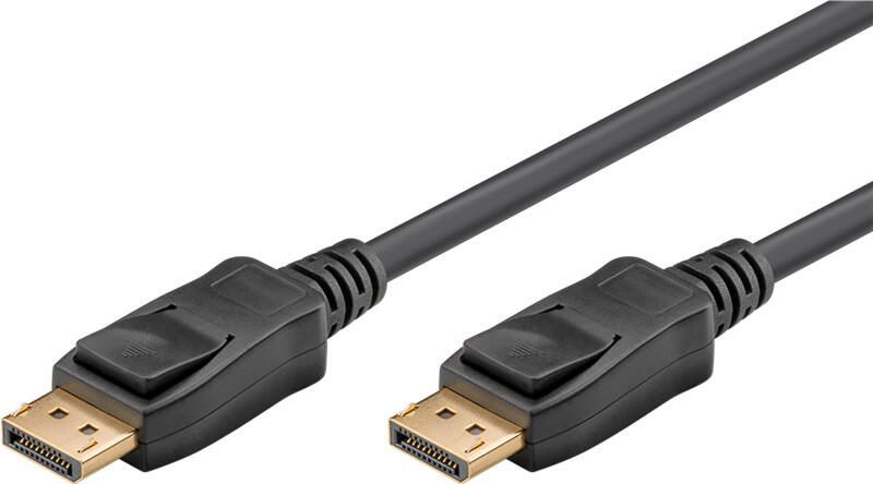 goobay DisplayPort 2.1 Kabel 3,0 m schwarz, 1 St. 74762