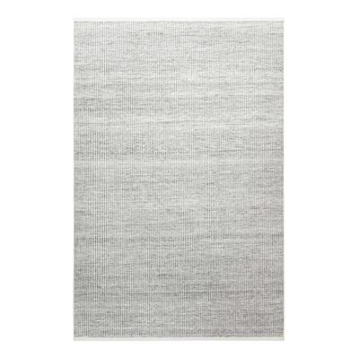 Teppich GREEN LOOOP "Granville", grau, B:80cm H:6mm L:150cm, Polypropylen, Teppiche, Teppich, Kurzflorteppich, handgewebt, modern, Wohnzimmer, einfarbig, zeitlos