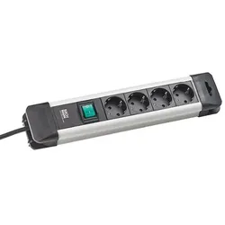 Bachmann 330.100 CONNECTUS 4xCEE7/3 1xSchalter 2, 0m CEE7/7 330100