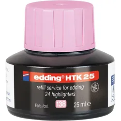 edding HTK 25 Nachfülltinte pastellrosa