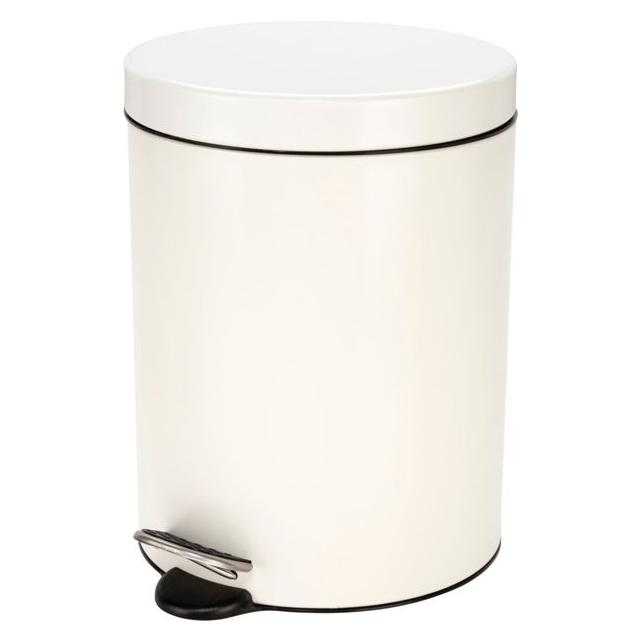 Hailo Tretmülleimer rund Selekta 5 l weiss (5 l) (5050301)