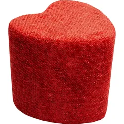 KARE DESIGN Hocker Lovely 87999 Stoff Rot