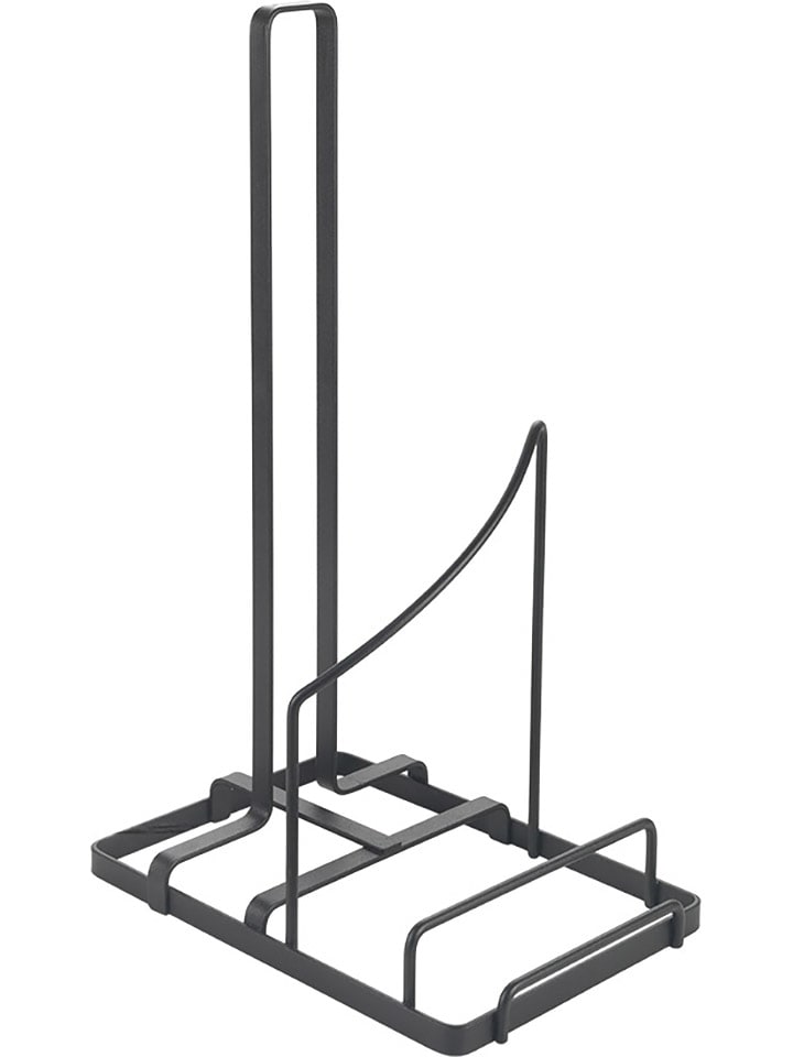 metaltex Küchenrollenhalter ''Lava'' in Schwarz - (B)12 x (H)32 x (T)19 cm - onesize