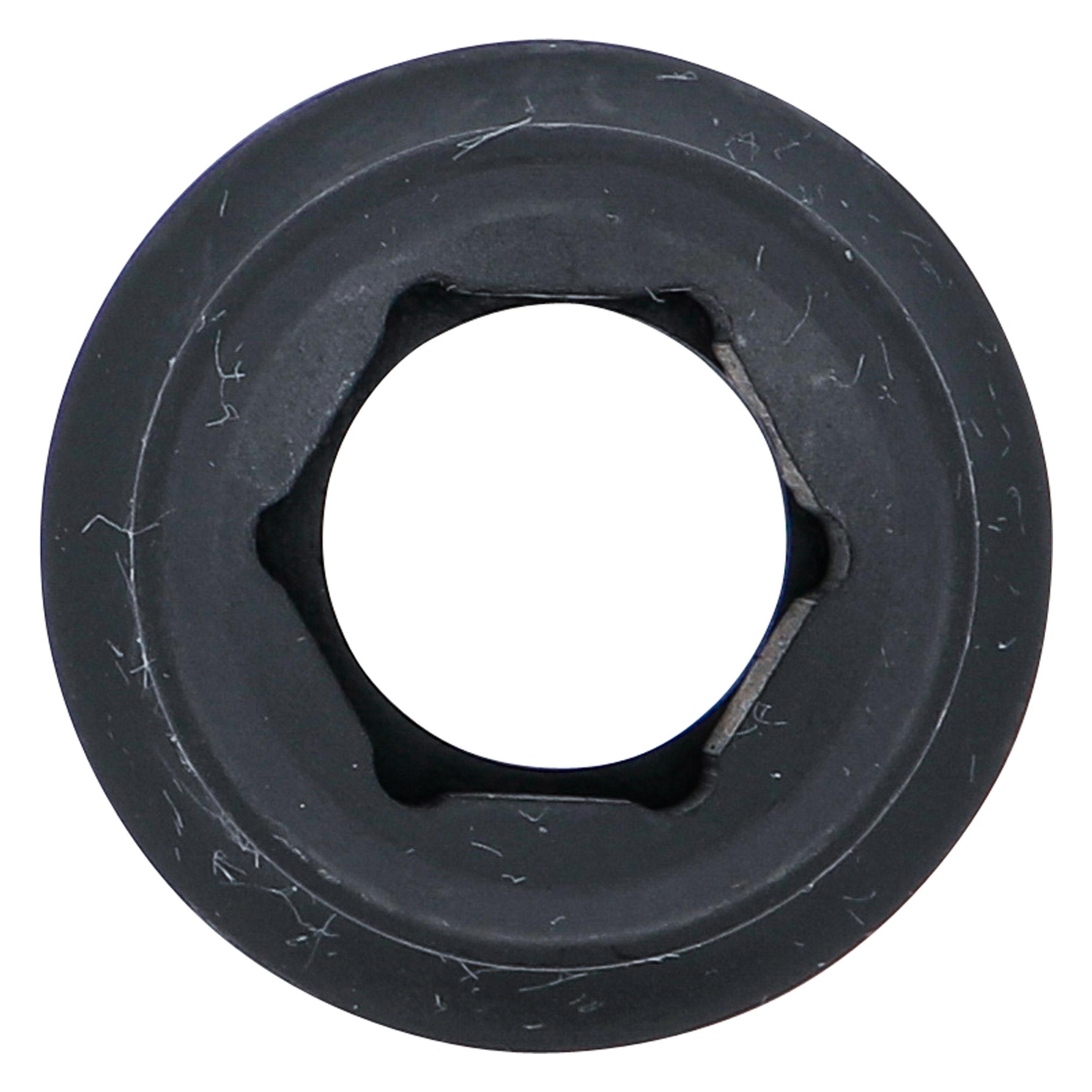 BGS Kraft-Steckschlüssel-Einsatz Sechskant | Antrieb Innenvierkant 20 mm (3/4") | SW 19 mm (19 mm) (5619)