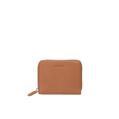 Geldbörse MARC O'POLO "aus hochwertiger Leder-Qualität", Damen, braun (classic cognac), Leder, unifarben, Kleinlederwaren