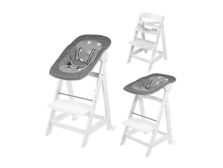 roba® Hochstuhl Born Up, Treppenhochstuhl mit Liegefunktion