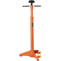 VEVOR Unterlift-Stützständer 0,75 t Unterhubwagen-Stützständer mit Hebehöhen 975-1915 mm & lagermontierter Drehgriff & selbstsichernde Gewindeschraube & zwei Rädern & Stützfahrzeugkomponenten
