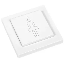 ELDAT RTS22E5001A05 Wandtaster Einzel- wippe RUF komplett Easywave 1x IMPULS weiß
