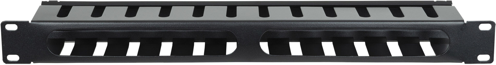 Showgear 1u Kabelmanagement Mit Abdeckung 19" - 12 Steckplätze