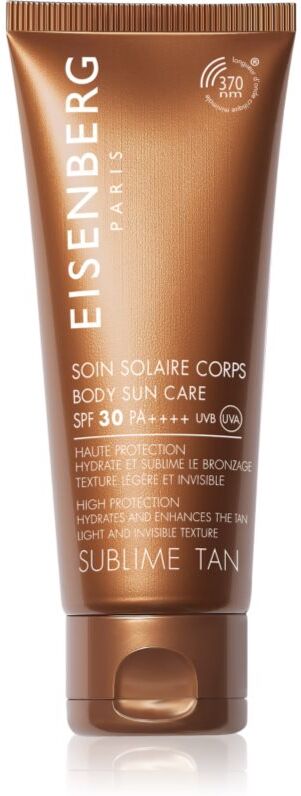 EISENBERG Soin Solaire Corps SPF 30 crème solaire corps SPF 30 100 ml