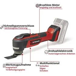 Einhell, Multifunktionswerkzeug, TP-MG 18 (Oszillationswerkzeug)